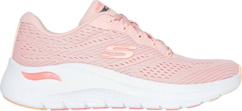 Skechers Arch Fit 2 0 Big L Sneakers Pink Dames