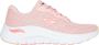 Skechers Comfortabele Arch Fit Natuurlijke Mesh Sneaker Beige Dames - Thumbnail 14