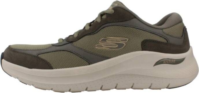 Skechers Arch Fit 2.0 Sneakers Green Heren