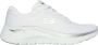 Skechers Arch Fit 2.0 Sneakers White Dames - Thumbnail 1