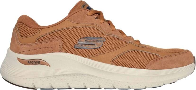 Skechers Arch Fit 2.0 The Keep Sneakers Brown Heren