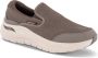 Skechers Arch Fit 2.0 Vallo Instap Schoenen Beige Heren - Thumbnail 1