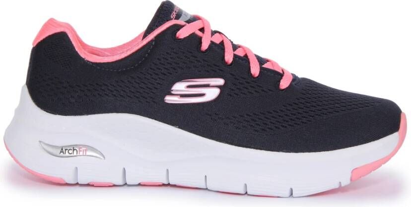 Skechers Arch Fit Big Appeal Sneakers Blauw Dames