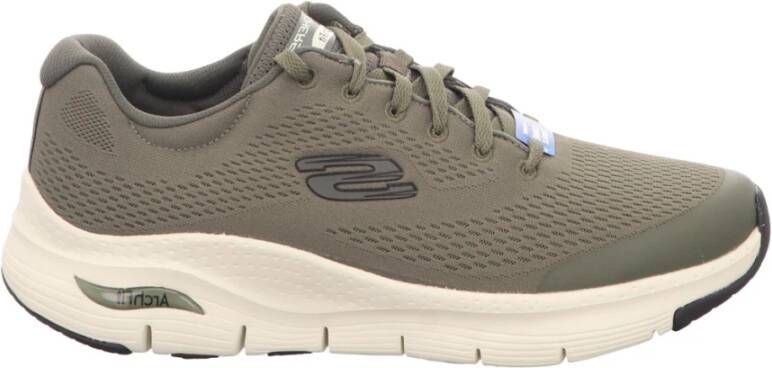 Skechers Arch Fit Groene Schoenen Green Heren