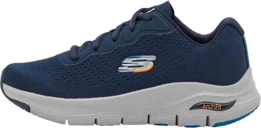 Skechers Arch Fit Infinity Sneakers Blue Heren