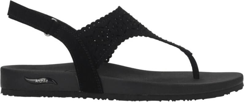 Skechers Arch Fit Meditation Sophie VEGAN Slipper Zwart