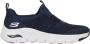 Skechers Arch Fit Modern Rhythm Dames Instappers Donkerblauw - Thumbnail 18