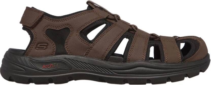 Skechers Arch Fit Motley Sd-Verlander Sandalen Brown Heren