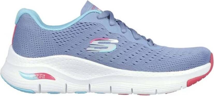 Skechers Arch Fit Running Shoes Blue Dames