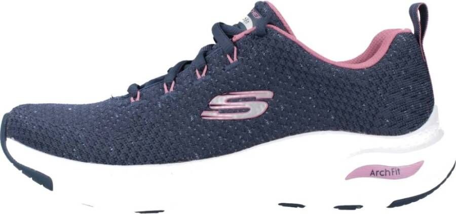 Skechers Arch Fit Sneakers voor vrouwen Blue Dames