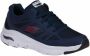 Skechers Arch Fit-Charge Back 232042-NVRD Mannen Marineblauw Trainingschoenen - Thumbnail 2