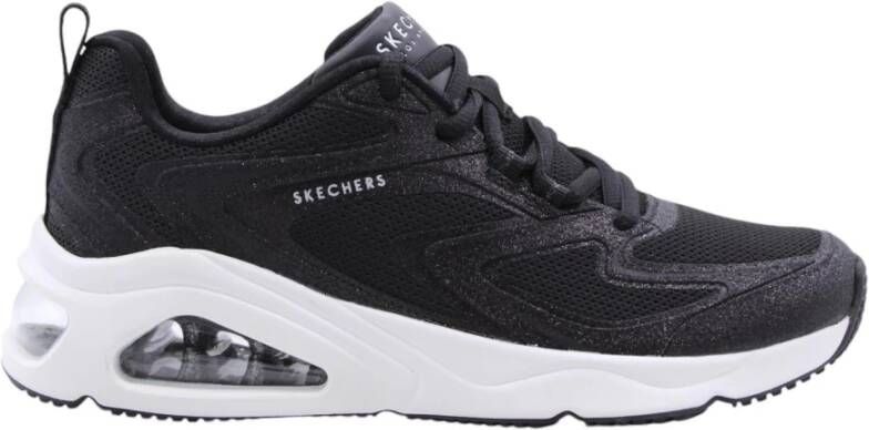 Skechers Aviko Stijlvolle Sneakerschoenen Black Dames