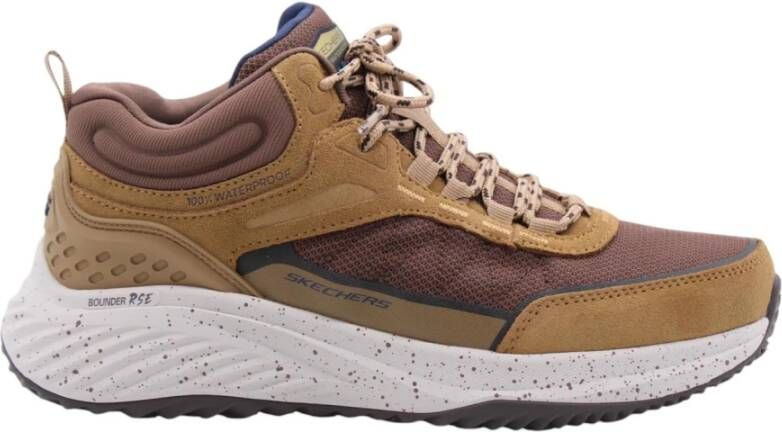 Skechers Banoffee Stijlvolle Laars voor Vrouwen Brown Heren