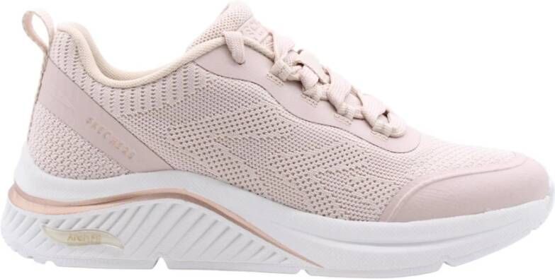 Skechers Bastin Stijlvolle Sneakers voor Dames Beige Dames