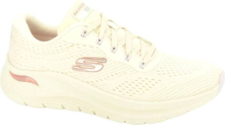 Skechers Beige lycra +multi Runner N. DZ Beige Dames