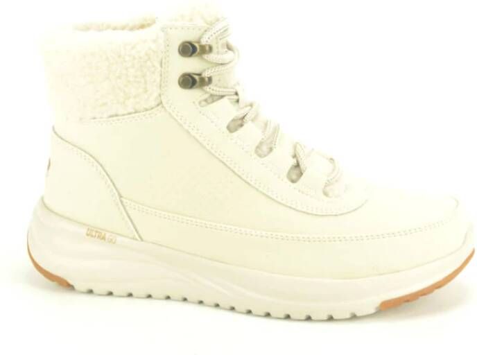 Skechers Beige Wol Coltrui Trui Beige Dames