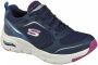 Skechers Arch Fit Gentle Stride Dames Sneakers Navy Purple - Thumbnail 2