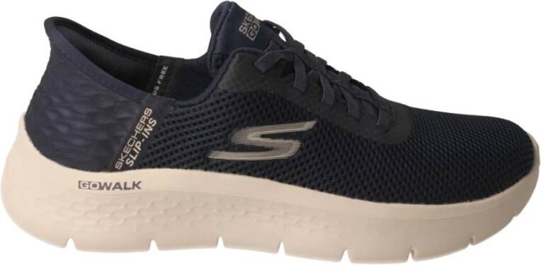 Skechers Blauwe Stretch Fit Damesschoenen Blauw Dames