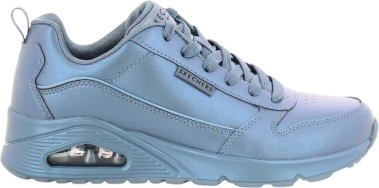 Skechers Blauwe Uno-Galactic Damesschoenen Blue Dames