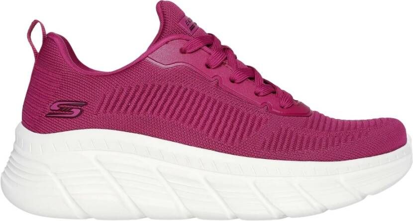 Skechers Bobs Sport B Flex Hi Sneakers Pink Dames