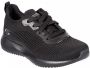 Skechers bobs squad tough talk hardloopschoenen zwart dames - Thumbnail 2