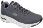 Skechers Verdal Sneakers Stijlvolle en Comfortabele Schoenen Grijs Heren - Thumbnail 2