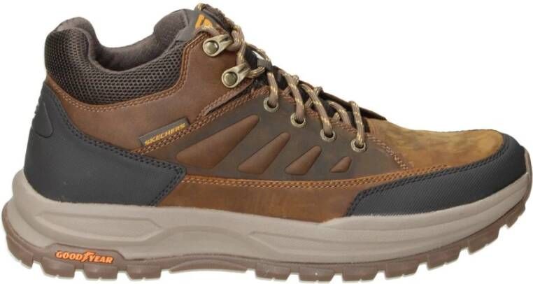 Skechers Moderne Zeller Sneakers Brown Heren