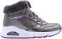 Skechers Uno Cozy On Air Meisjes Sneakers Gunmetal - Thumbnail 3