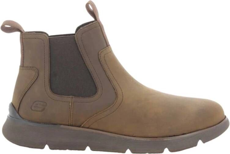 Skechers Bruine Herenschoenen Augustino Brown Heren