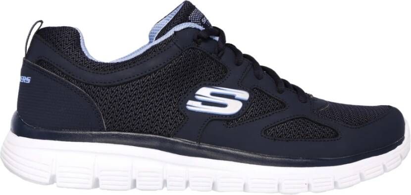 Skechers Burns Agoura Blauw Hardloopschoenen voor heren