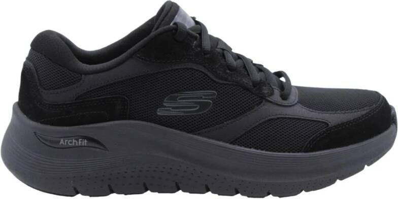 Skechers Casual Sneaker met Muntje Details Black Heren