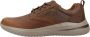 Skechers Delson 3.0 Glavine 210661-CDB Mannen Bruin Sneakers Sportschoenen - Thumbnail 2