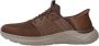 Skechers Bruine Slip-On Vegan Sneakers met Arch Support Brown Heren - Thumbnail 2