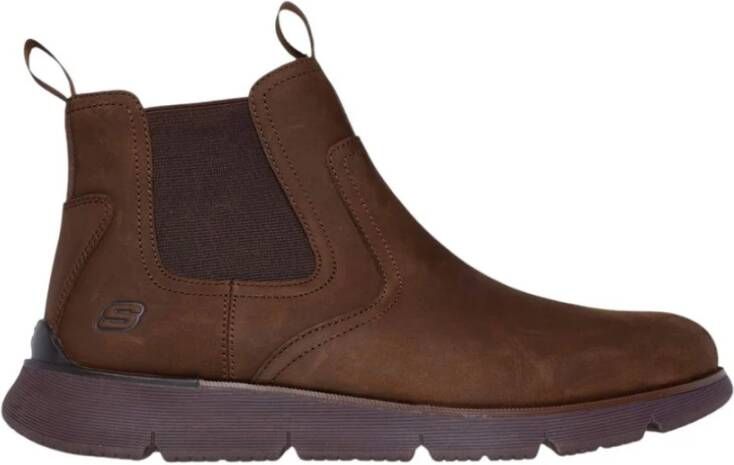 Skechers Chelsea Laarzen Brown Heren