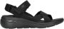 Skechers Stijlvolle Platte Sandalen voor Vrouwen Black Dames - Thumbnail 2