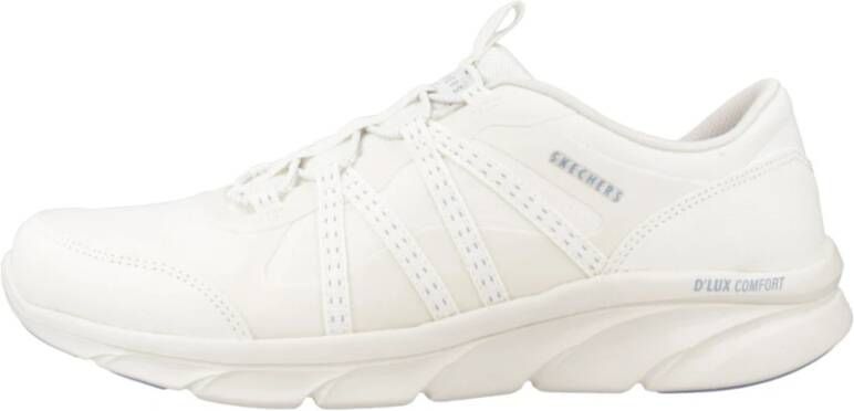 Skechers Comfort Sneakers met Dlux Technologie White Dames