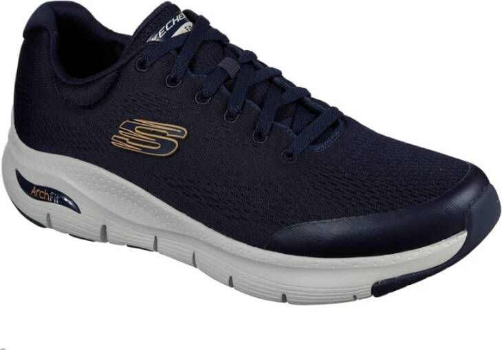 Skechers Comfortabele Arch Fit Sneakers Blue Heren