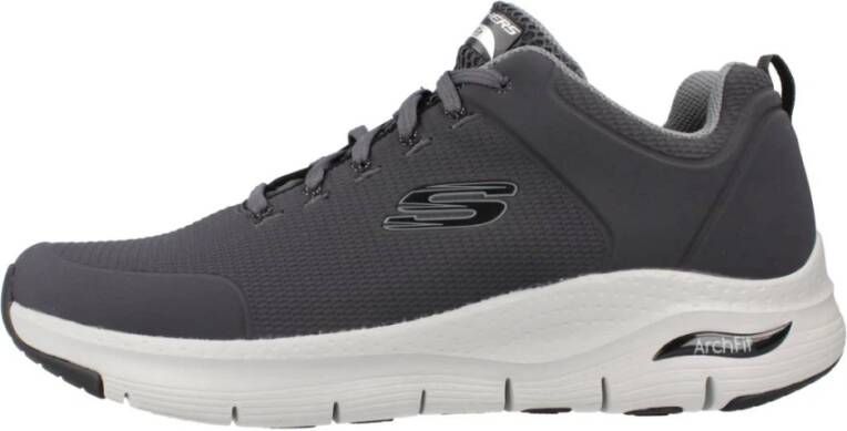 Skechers Comfortabele Arch Fit Sneakers Upgrade Gray Heren