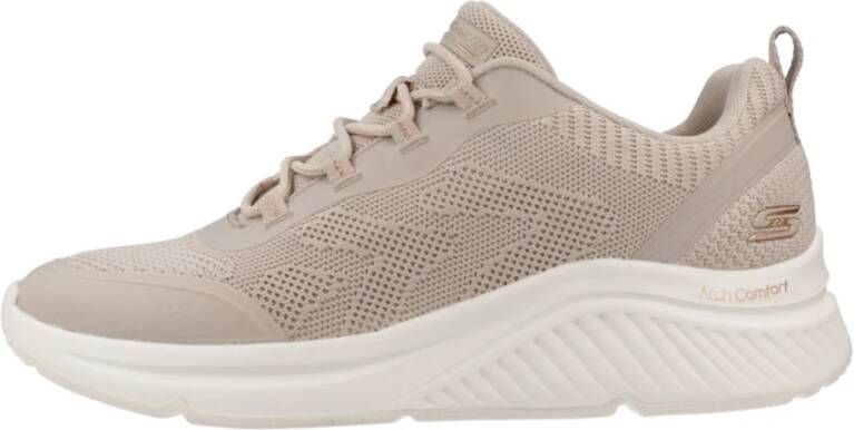 Skechers Comfortabele Arch Sneakers Beige Dames