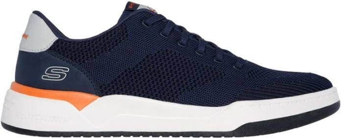 Skechers Comfortabele Casual Sneaker met Memory Foam Blue Heren