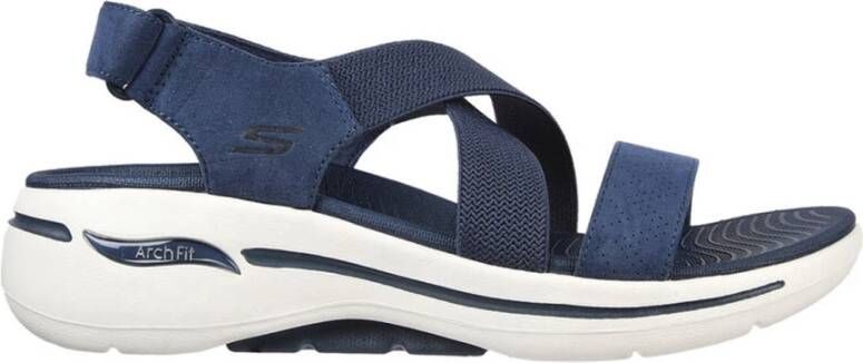 Skechers Comfortabele en lichte sandalen Blue Dames