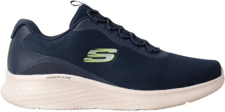 Skechers Comfortabele Mesh Sneaker Blue Heren