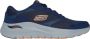 Skechers Comfortabele Mesh Sneaker met Arch Support Blue Heren - Thumbnail 8