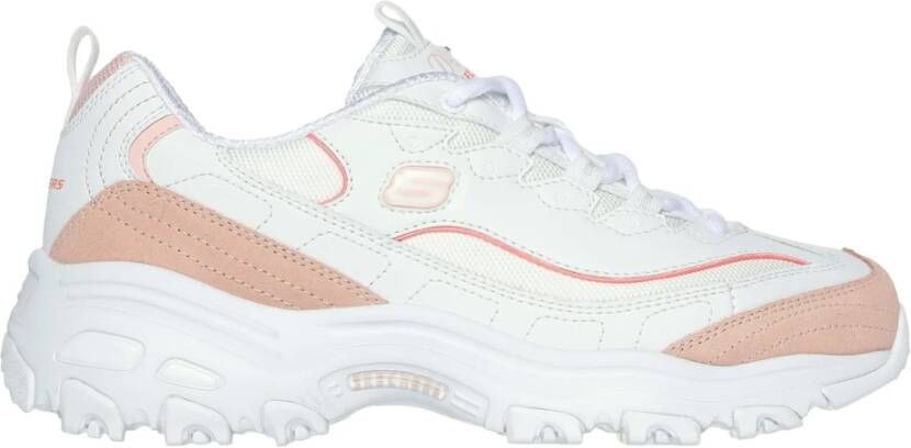 Skechers D Lites New Heat Sneakers White Dames