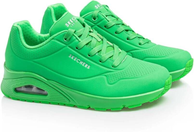 Skechers Uno Stand On Air Sneaker Dames Groen