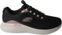 Skechers Dames Glimmer Me Vegan Sneakers Zwart Dames - Thumbnail 5