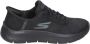 Skechers Flex-Mali Instap Sportschoenen Zwart Black Dames - Thumbnail 5