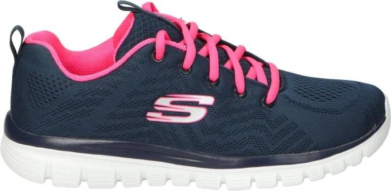 Skechers Dames Sportschoenen Blauw Dames