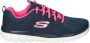 Skechers Graceful Get Connected Sneakers Dames Blue Dames - Thumbnail 1