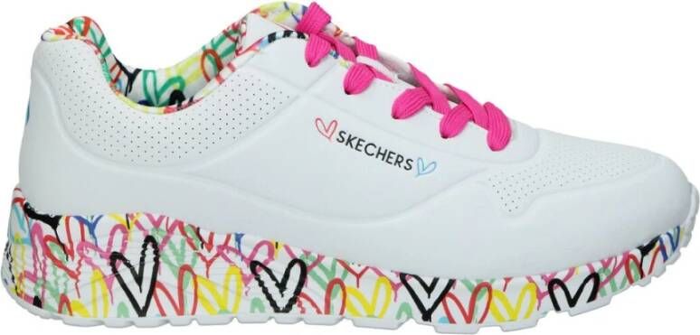 Skechers Uno Lite Lovey Luv Meisjes Sneakers Multicolour - Foto 4